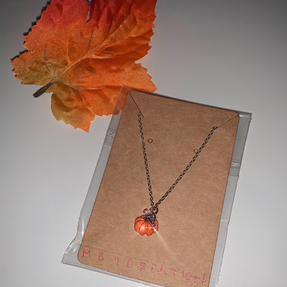 πβ―π β
SILVER PUMPKIN NECKLACE - Picture 3 of 8